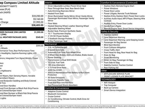 New 2026 Jeep Compass Limited image 27