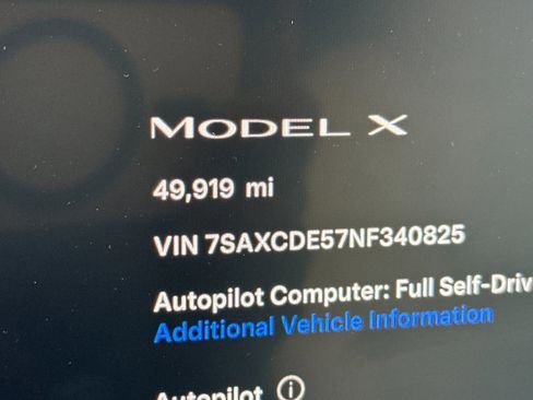 Used 2022 Tesla Model X AWD/4WD image 30