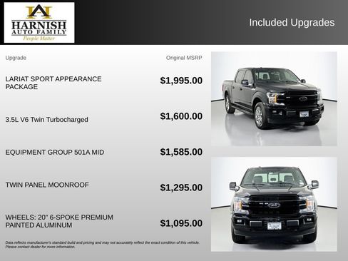 Used 2018 Ford F150 Lariat AWD/4WD image 4