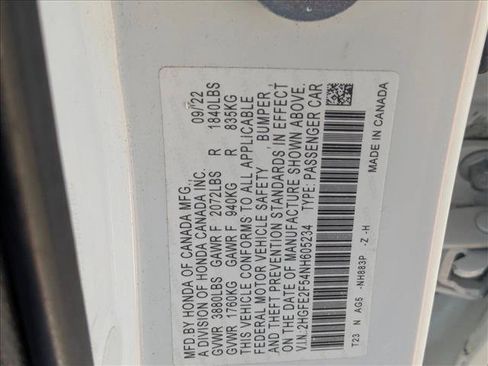 Used 2022 Honda Civic Sport image 24