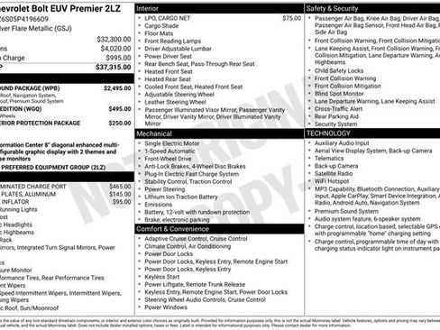 Used 2023 Chevrolet Bolt EUV Premier w/ Sun & Sound Package FWD image 18