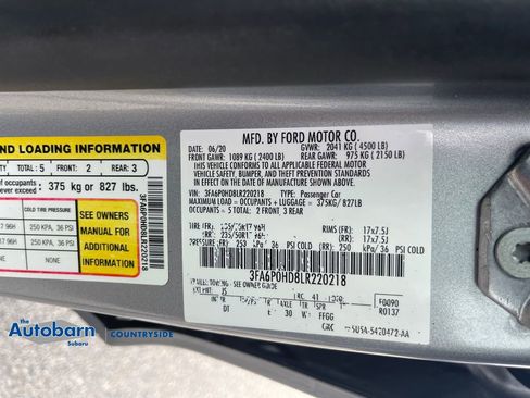 Used 2020 Ford Fusion SE FWD image 28