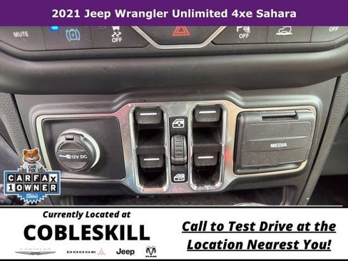 Used 2021 Jeep Wrangler Unlimited Sahara w/ Cold Weather Group AWD/4WD image 19