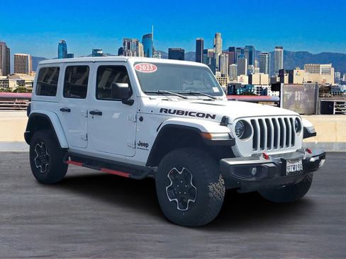 Used 2023 Jeep Wrangler Unlimited Rubicon w/ LED Lighting Group AWD/4WD image 3