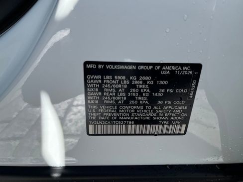 New 2026 Volkswagen Atlas SE image 29