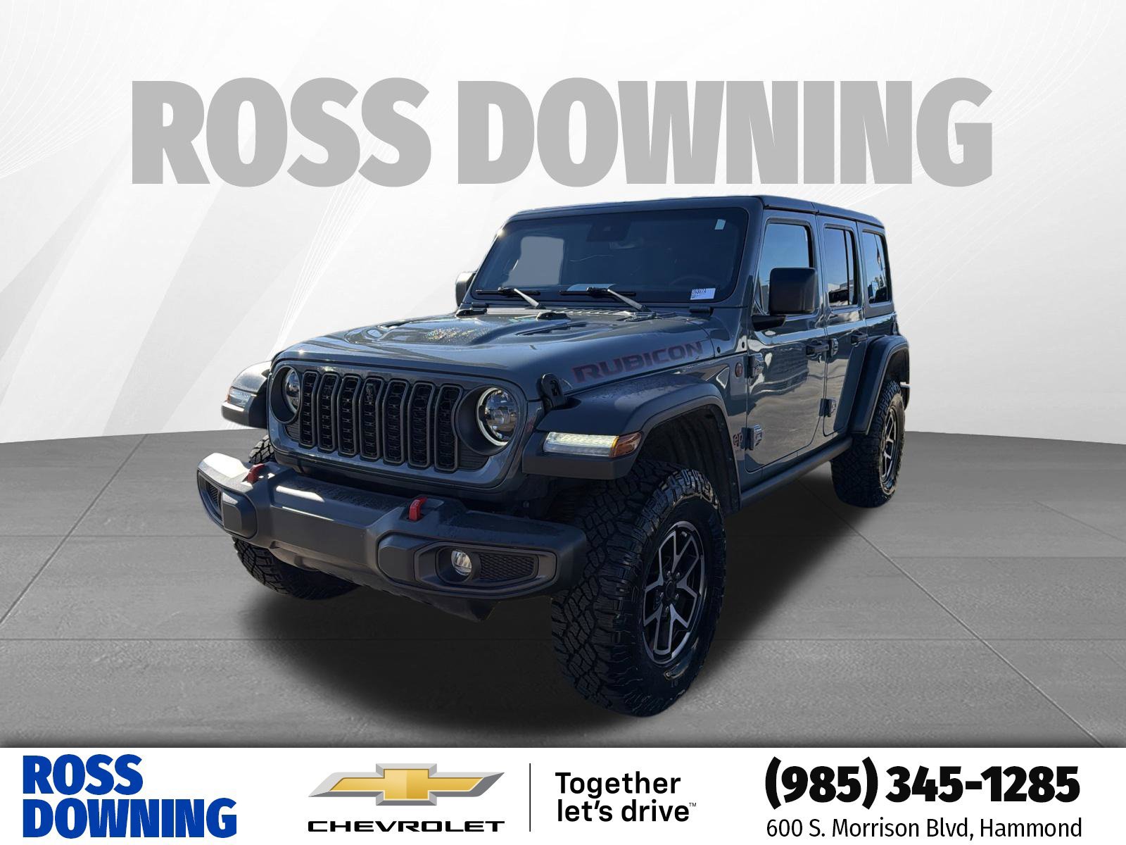 Used 2024 Jeep Wrangler Unlimited Rubicon w/ Technology Group AWD/4WD image 1