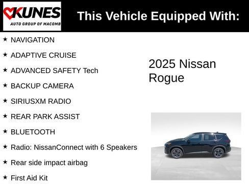 Used 2025 Nissan Rogue SV AWD/4WD image 3