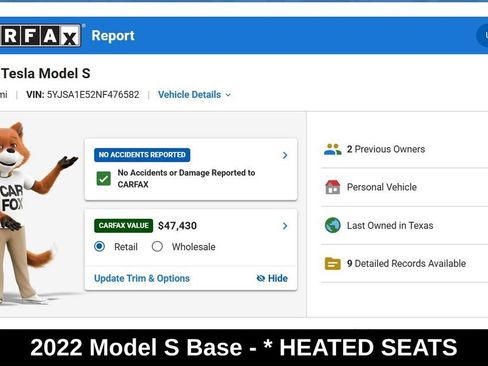 Used 2022 Tesla Model S AWD/4WD image 9