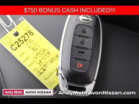 New 2025 Nissan Versa SV w/ Trunk Package FWD image 19