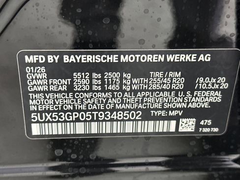 New 2026 BMW X3 xDrive30 w/ Convenience Package image 18