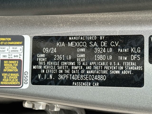 Certified 2025 Kia K4 FWD image 28