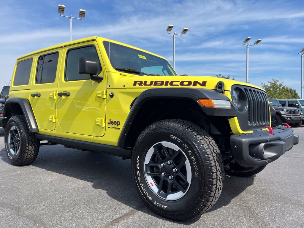 Used 2022 Jeep Wrangler Unlimited Rubicon w/ Steel Bumper Group AWD/4WD image 73