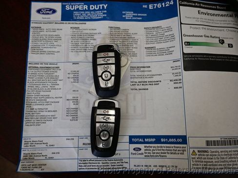 Used 2024 Ford F350 Lariat w/ Lariat Ultimate Package image 73