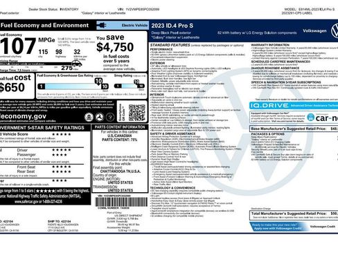 Used 2023 Volkswagen ID.4 Pro image 4