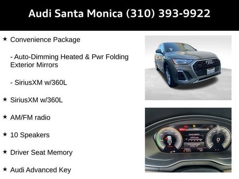 Used 2023 Audi Q5 e Premium w/ Convenience Package image 9