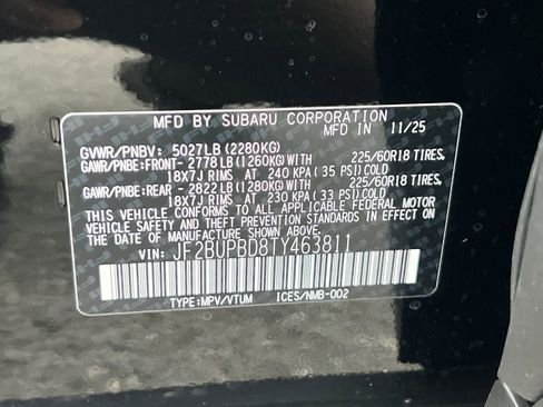 New 2026 Subaru Outback Premium image 31