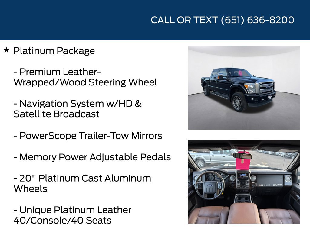 Used 2014 Ford F250 Platinum AWD/4WD image 10