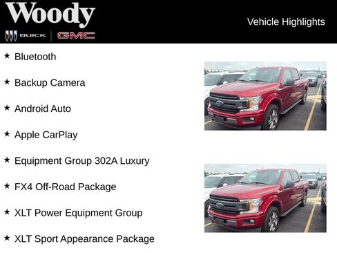 Used 2018 Ford F150 XLT w/ Equipment Group 302A Luxury AWD/4WD image 3