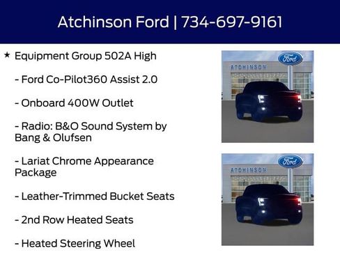 Used 2021 Ford F150 Lariat w/ Equipment Group 502A High AWD/4WD image 5