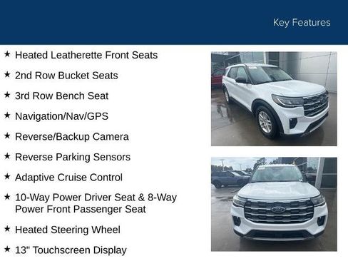 Certified 2026 Ford Explorer Active w/ Active Comfort Package RWD image 31