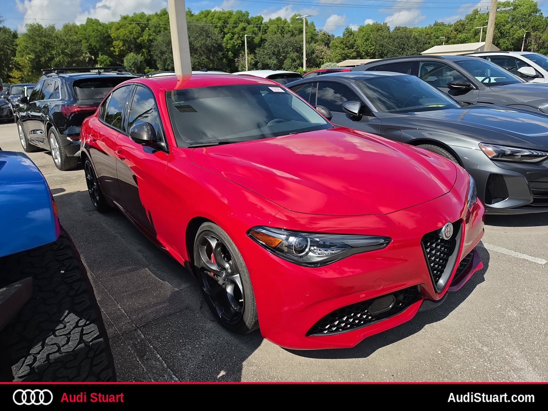 Used 2019 Alfa Romeo Giulia Ti Sport w/ Quick Order Package 22U Sport RWD 360° Tour