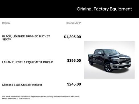 Used 2025 RAM 1500 Laramie AWD/4WD image 11
