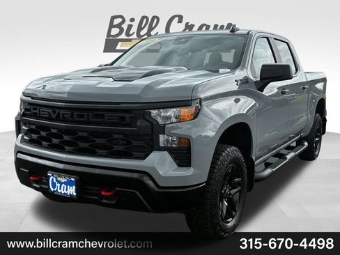 Used 2024 Chevrolet Silverado 1500 Custom Trail Boss w/ LPO, Dark Essentials Package AWD/4WD image 37