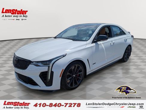 Used 2023 Cadillac CT4 V Blackwing w/ Technology Package RWD image 1