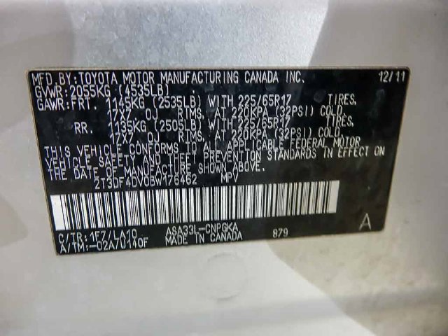 Used 2011 Toyota RAV4 Limited w/ Limited Extra Value Pkg AWD/4WD image 23