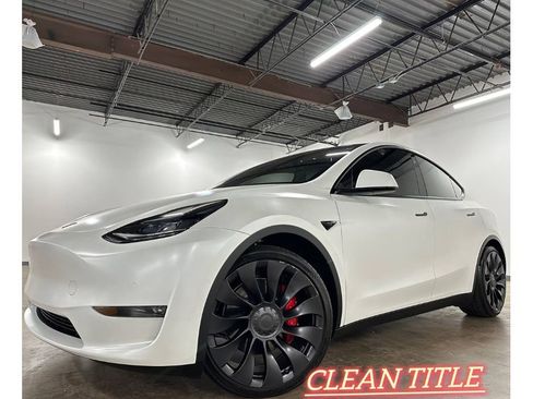 Used 2022 Tesla Model Y Performance AWD/4WD image 1
