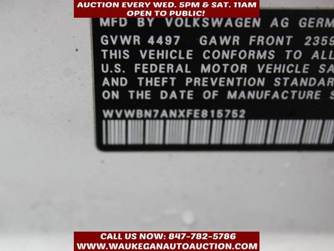 Used 2015 Volkswagen CC R-Line image 10