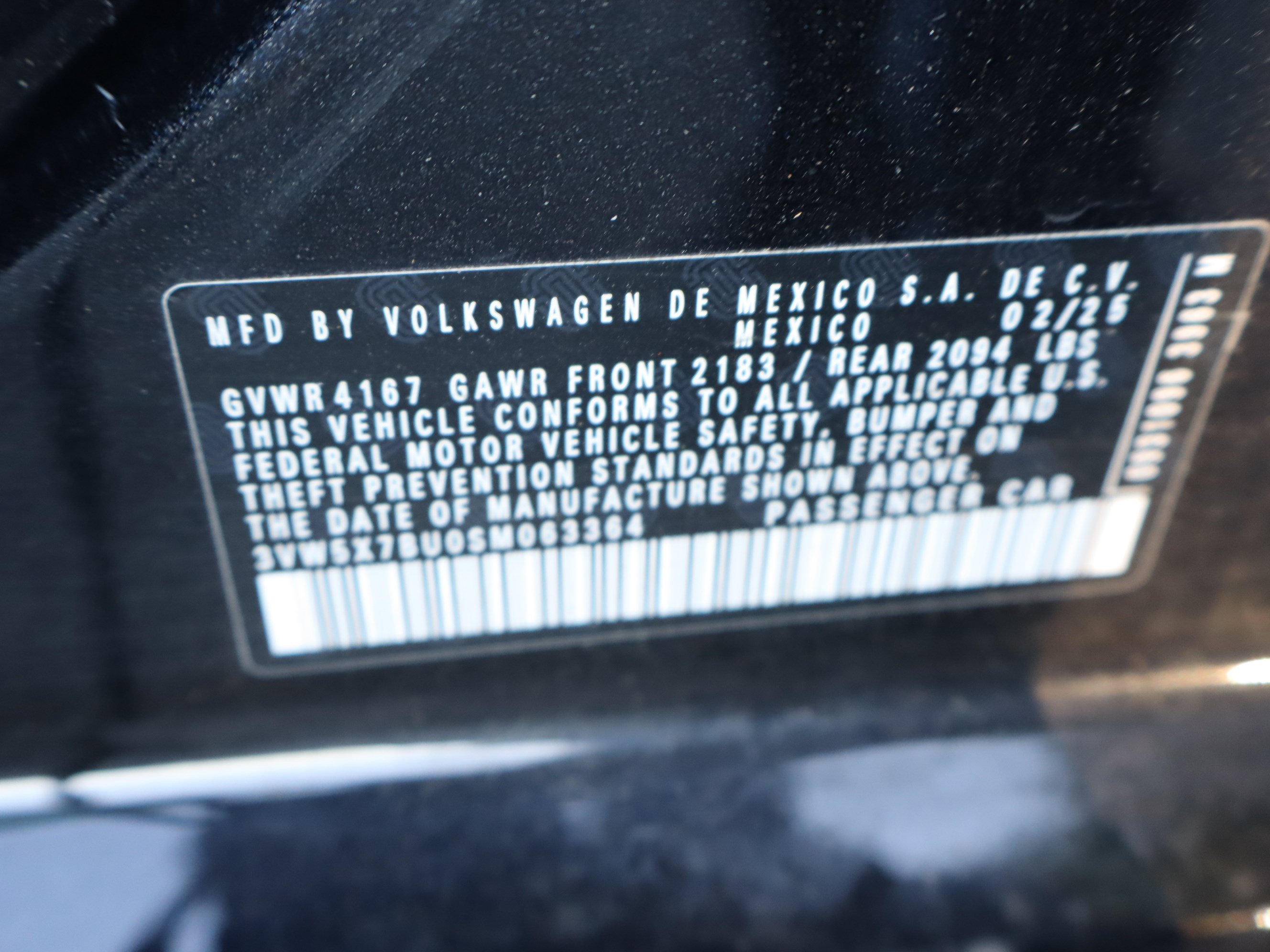 Used 2025 Volkswagen Jetta S FWD image 23