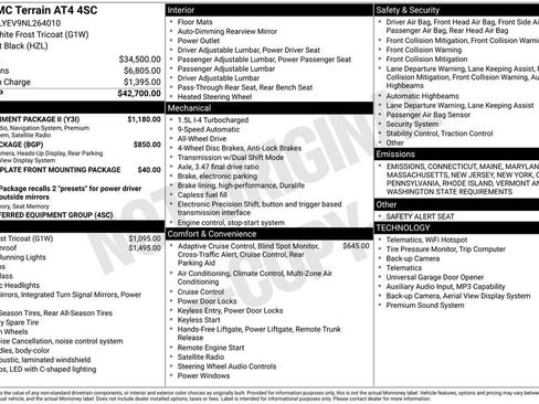 Used 2022 GMC Terrain AT4 w/ Infotainment Package II image 7