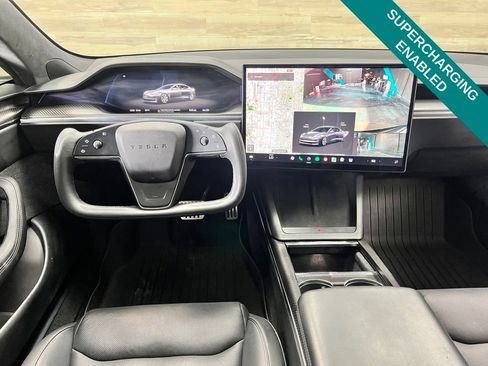 Used 2023 Tesla Model S Plaid AWD/4WD image 2
