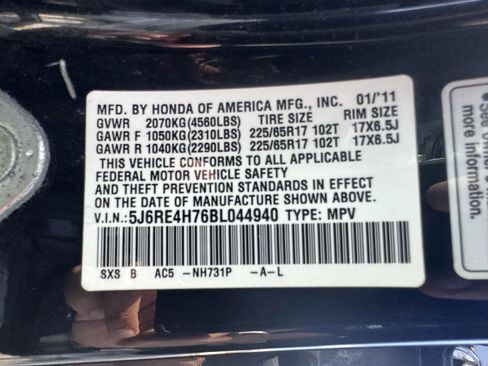 Used 2011 Honda CR-V EX-L image 15