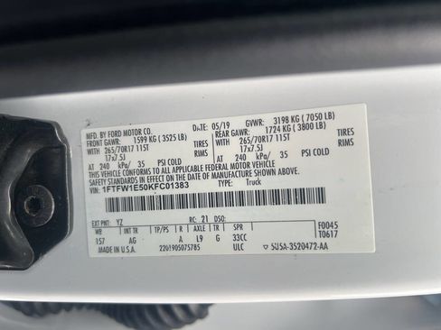 Used 2019 Ford F150 XL w/ Equipment Group 101A Mid image 59