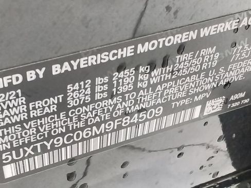 Used 2021 BMW X3 M40i w/ Executive Package AWD/4WD image 11