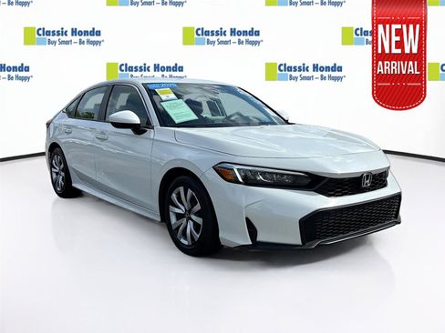Certified 2025 Honda Civic LX image 1