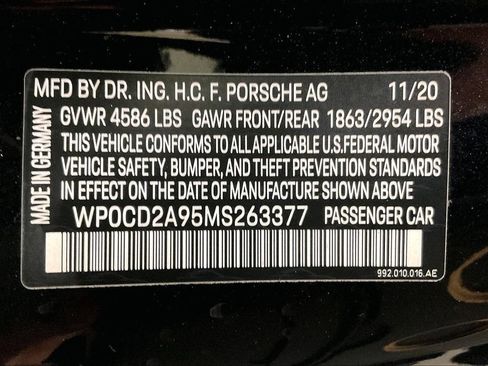 Used 2021 Porsche 911 Turbo S AWD/4WD image 34