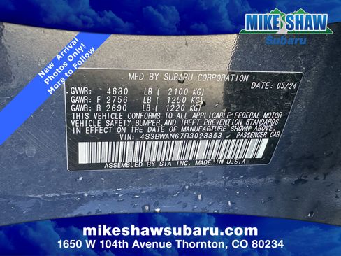 Certified 2024 Subaru Legacy Limited image 29