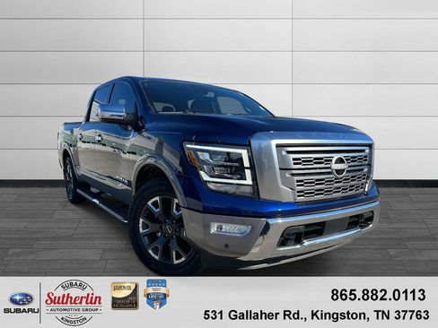 Used 2023 Nissan Titan Platinum Reserve w/ Moonroof Package image 1
