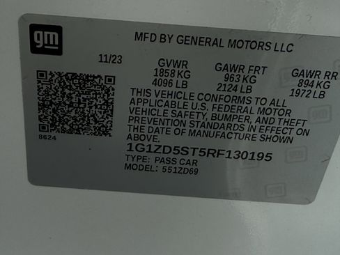 Used 2024 Chevrolet Malibu LT image 34