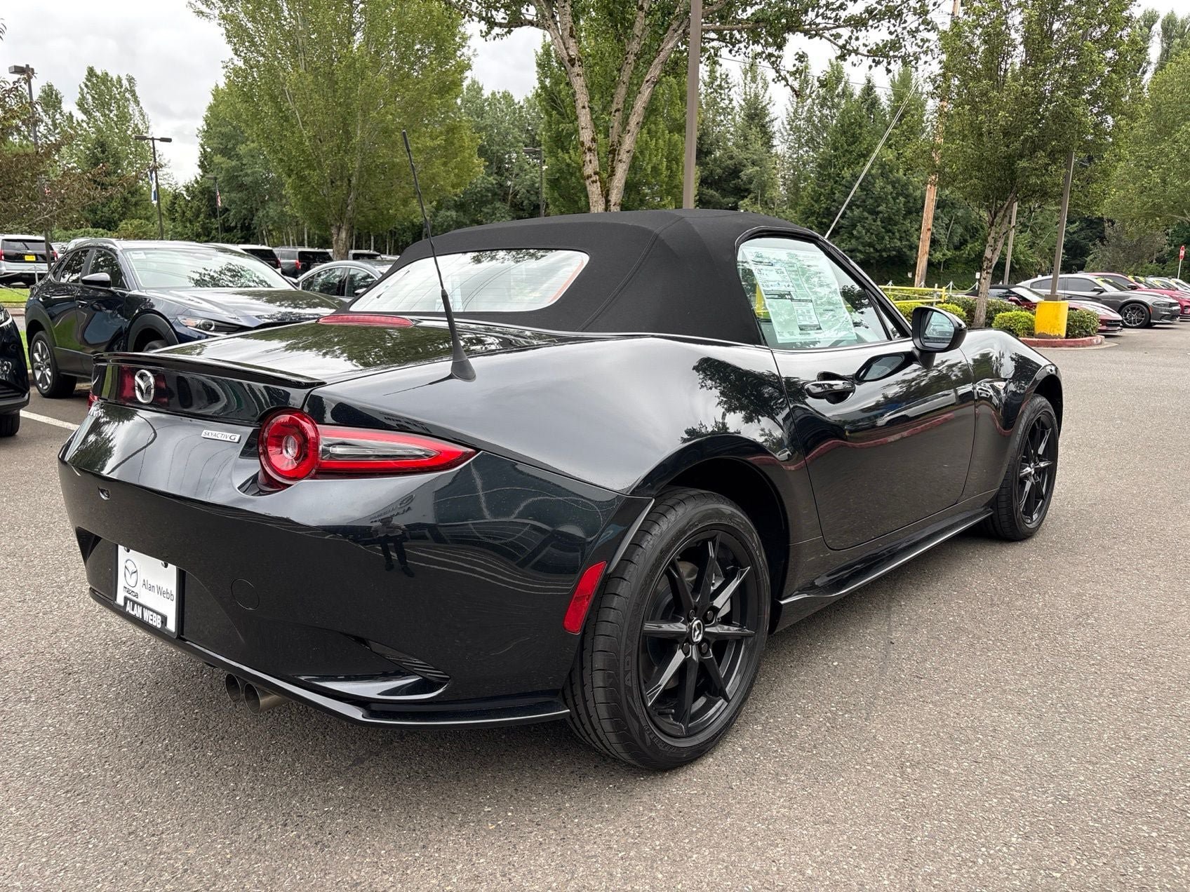New 2026 MAZDA MX-5 Miata Sport w/ Appearance Package RWD image 3