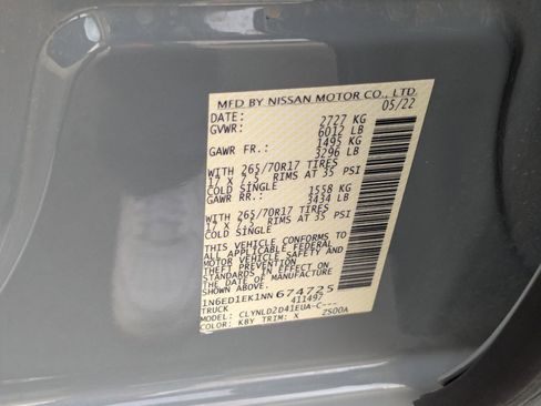 Used 2022 Nissan Frontier PRO-4X image 34