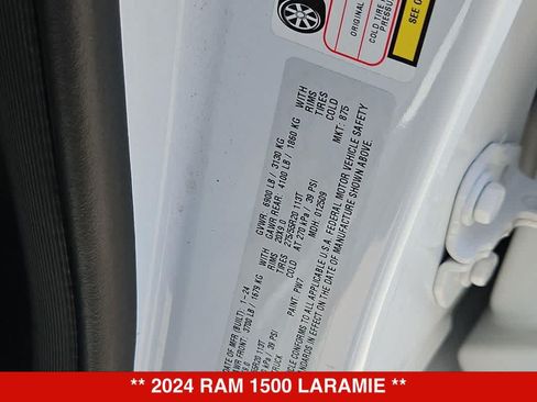 Used 2024 RAM 1500 Laramie RWD image 35