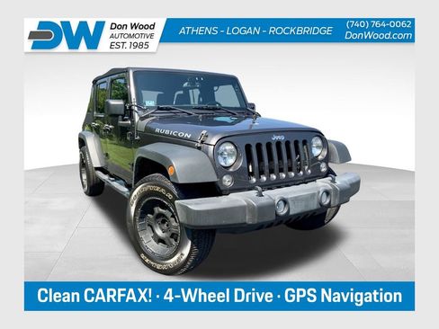 Used 2017 Jeep Wrangler Unlimited Rubicon AWD/4WD image 1