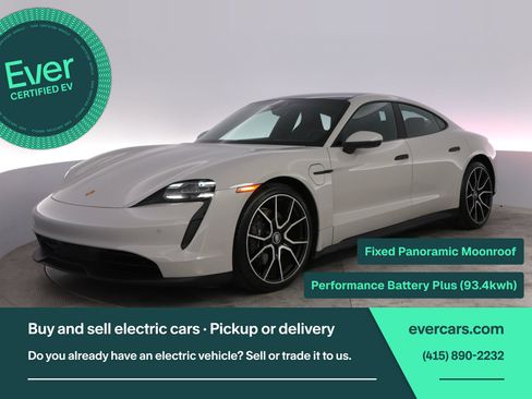 Used 2023 Porsche Taycan w/ Premium Package RWD image 1