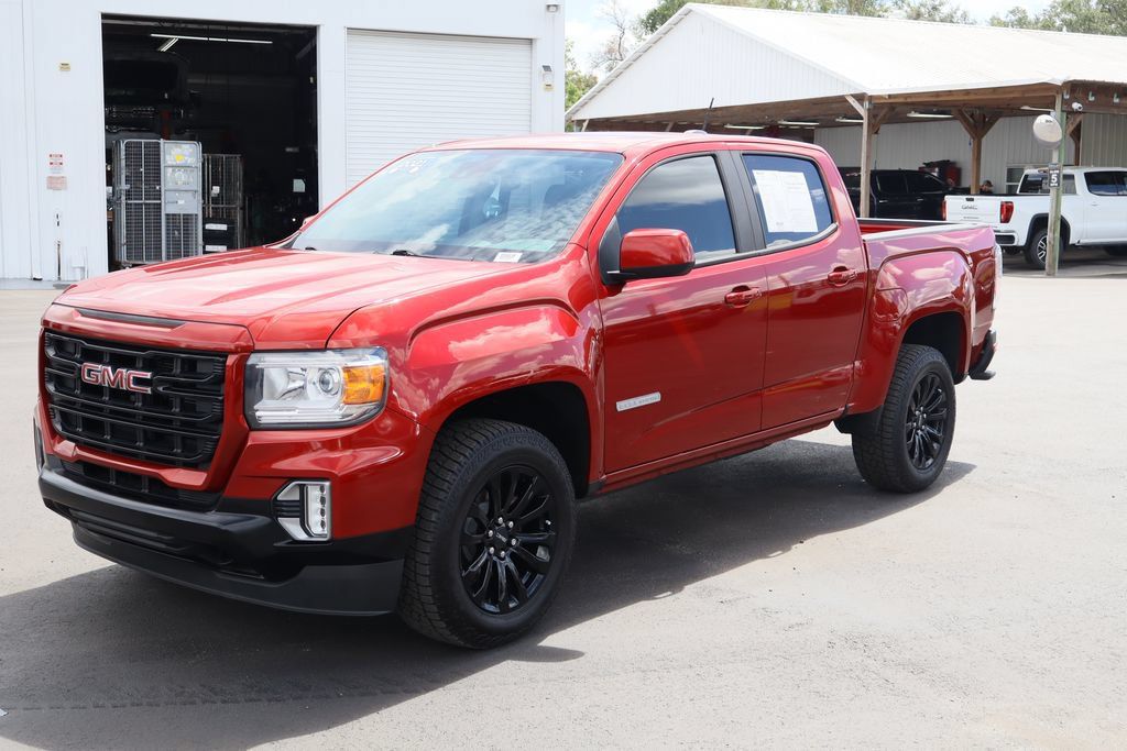 Certified 2021 GMC Canyon Elevation w/ Driver Alert Package RWD image 5