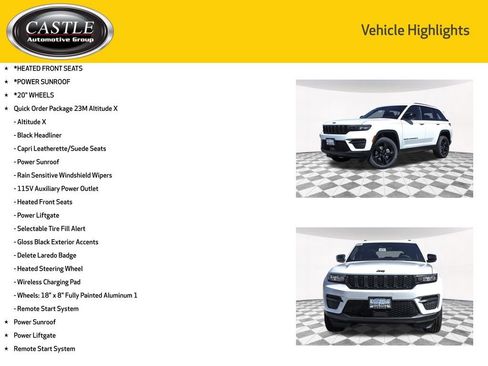 New 2025 Jeep Grand Cherokee Altitude image 4