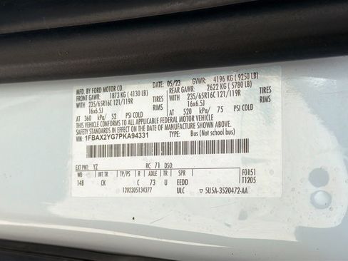 Used 2023 Ford Transit 350 XLT RWD image 43